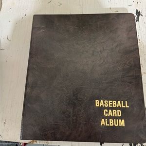Vintage 80s baseball card collection